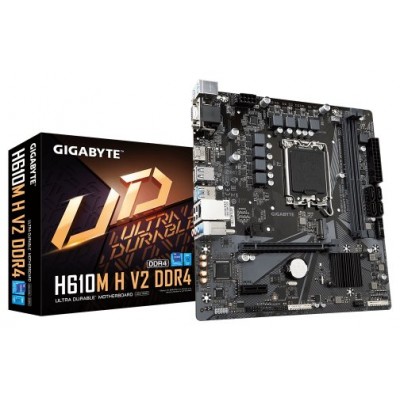 PLACA BASE GIGABYTE H610M H V2 1700 MATX 2XDDR4